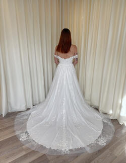 Forget Me Knot Amaia No Plunge | Wedding Dress New Zealand