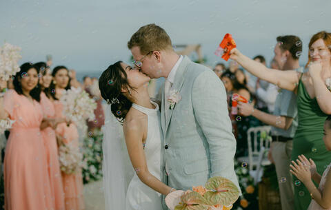 Enchanting and Intimate Beach Wedding in the Philippines