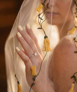 NZ Kōwhai Floral Veil