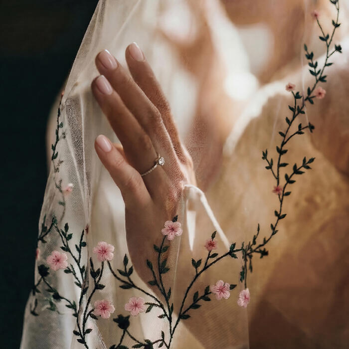 NZ Mānuka Floral Veil