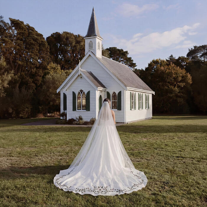 NZ Mānuka Floral Veil