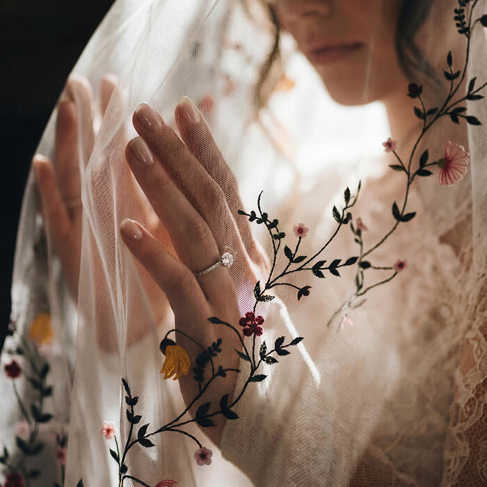 NZ Natives Floral Veil