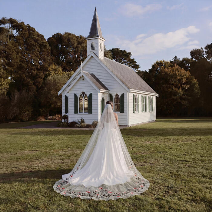 NZ Pōhutukawa Floral Veil