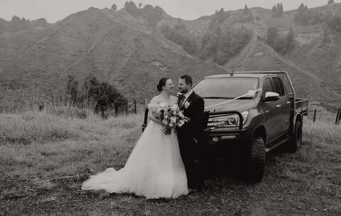 Rural Wedding at Uruti Church