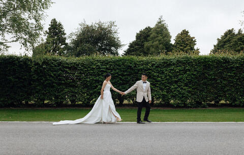 Dreamy Summer Park Wedding at Tatum