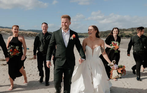Joyful Outdoor Wedding at The Stables