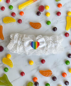 Rainbow garter