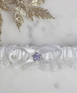 Something Blue garter