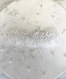 Chantilly lace garter