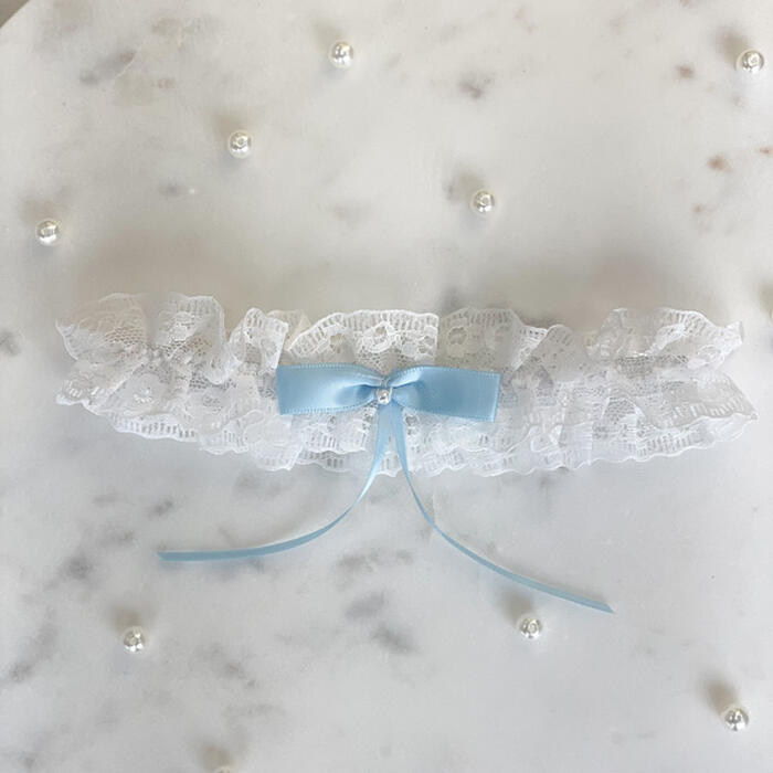 Chantilly lace garter