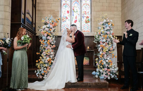 Romantic Church & Estate Wedding in Auckland