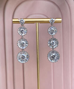 Star burst earrings