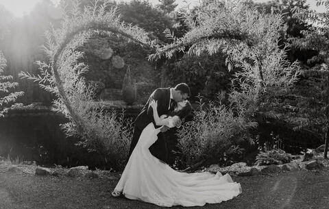 Charming Garden Wedding in Wellington