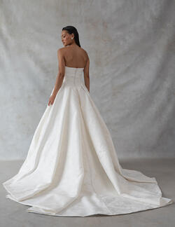 Jenny Yoo Tristan Print Wedding Dress