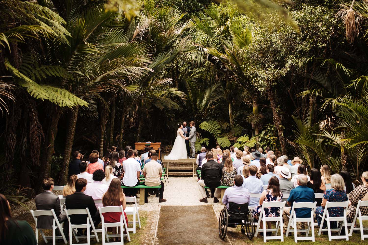 Tying the knot in Port Waikato