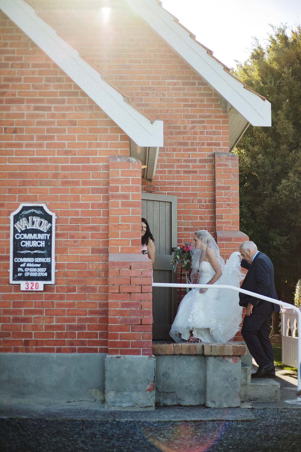 Charming Church Wedding in Walton