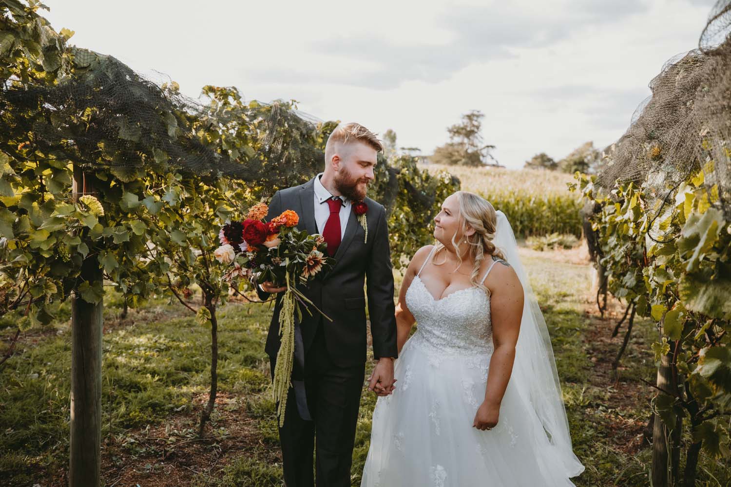 Rustic Waikato Winery Wedding