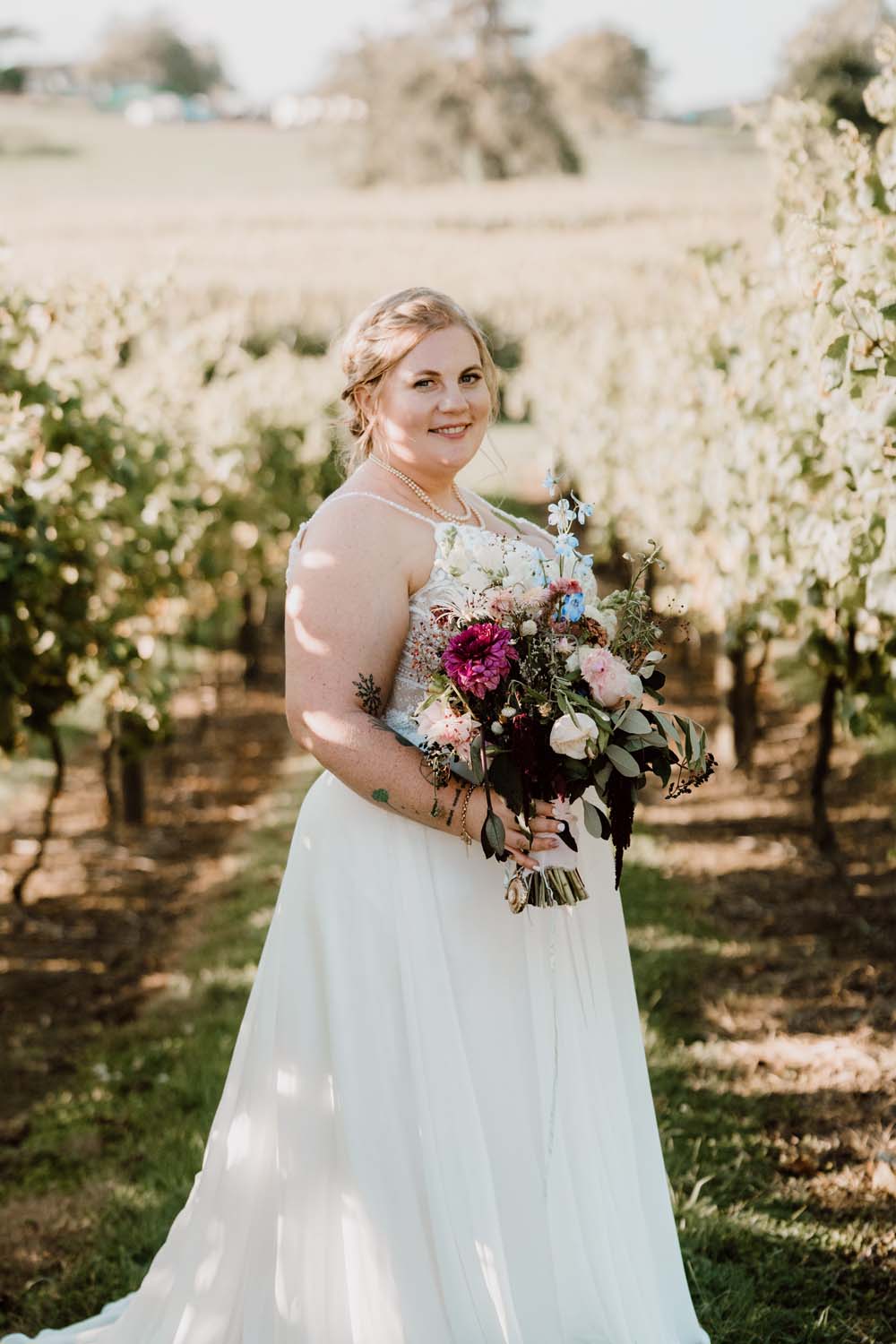 Captivating Vineyard Wedding in Waikato