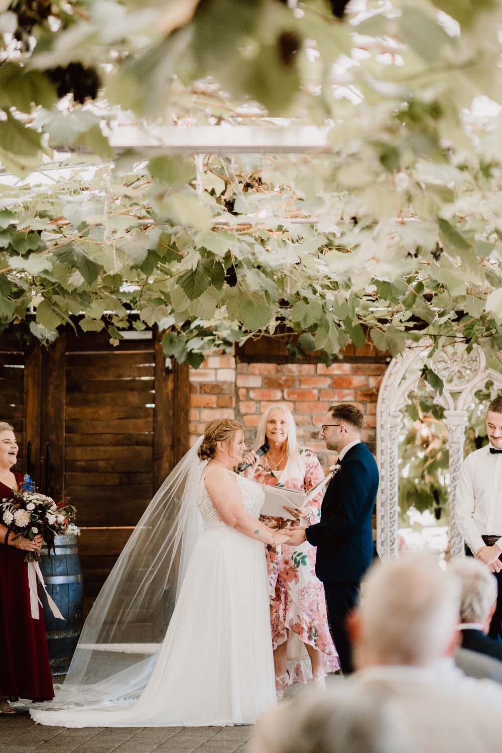 Captivating Vineyard Wedding in Waikato