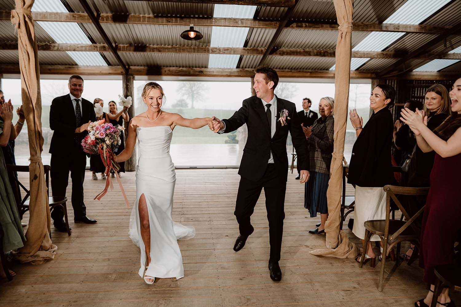 Delightful Wedding at Red Barn