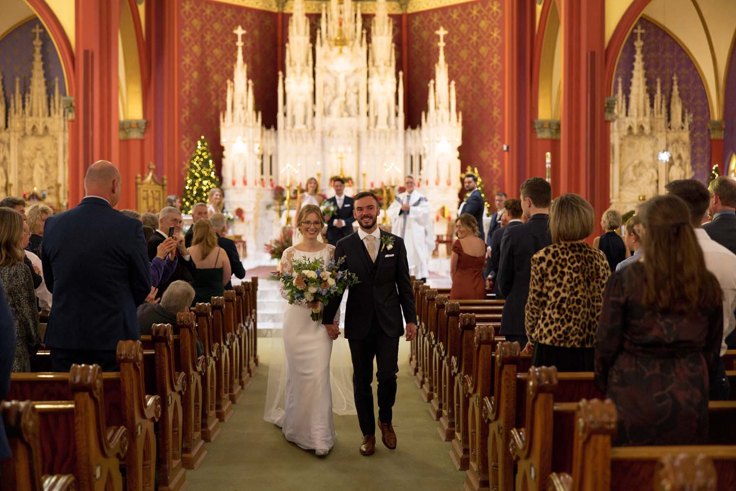 Majestic Church Wedding in Tulsa