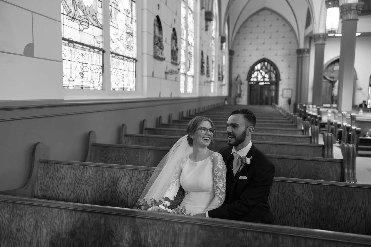 Majestic Church Wedding in Tulsa