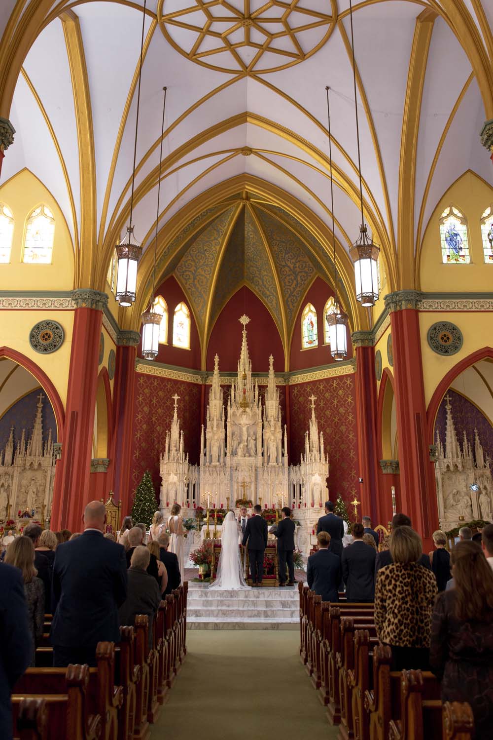 Majestic Church Wedding in Tulsa