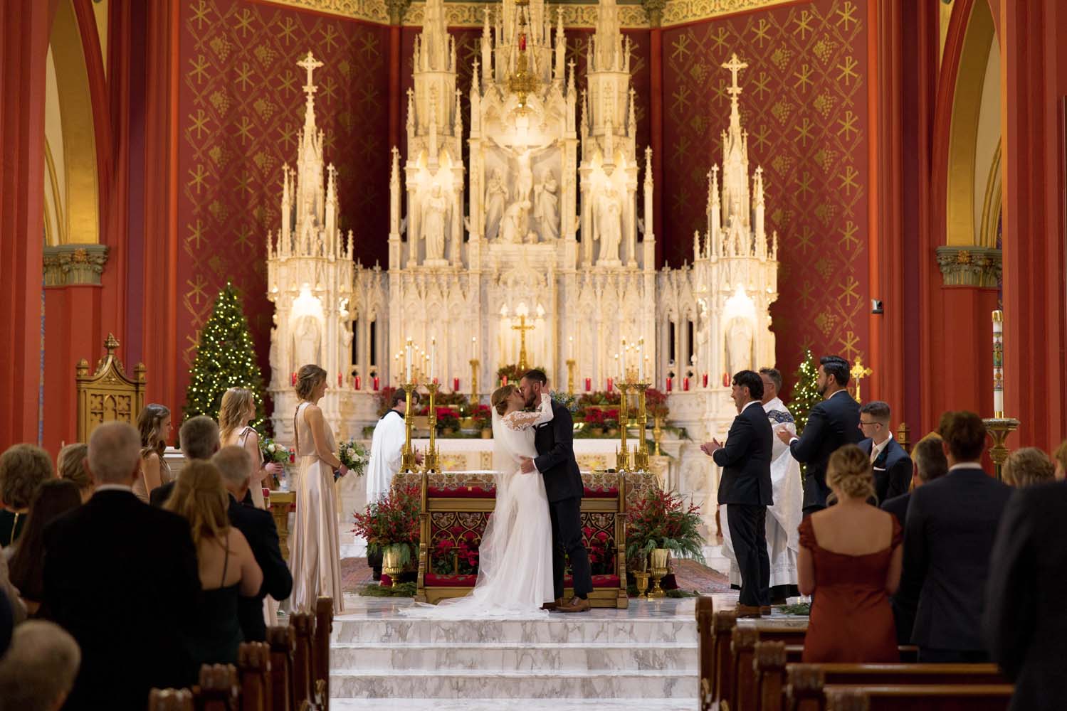 Majestic Church Wedding in Tulsa