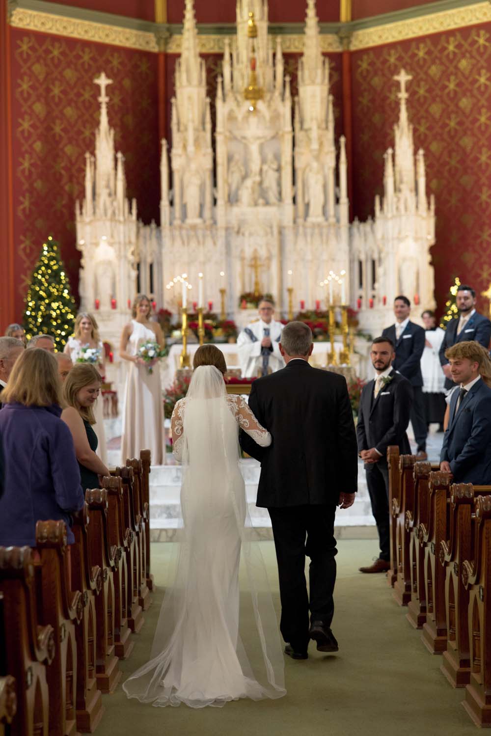 Majestic Church Wedding in Tulsa