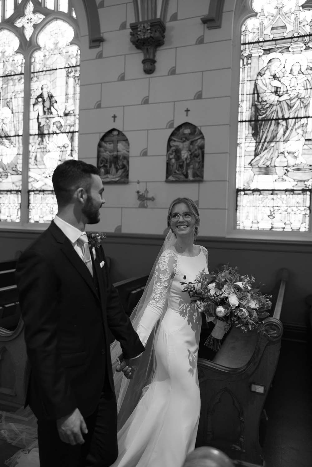 Majestic Church Wedding in Tulsa