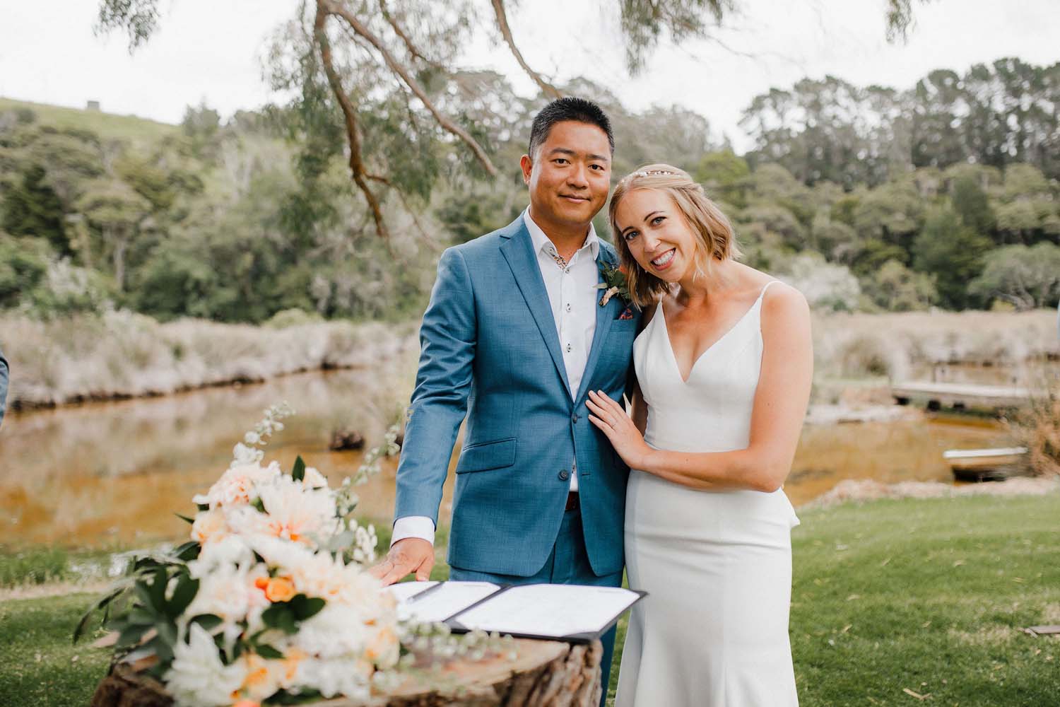 Gorgeous Outdoor Wedding at Tawharanui Lodge