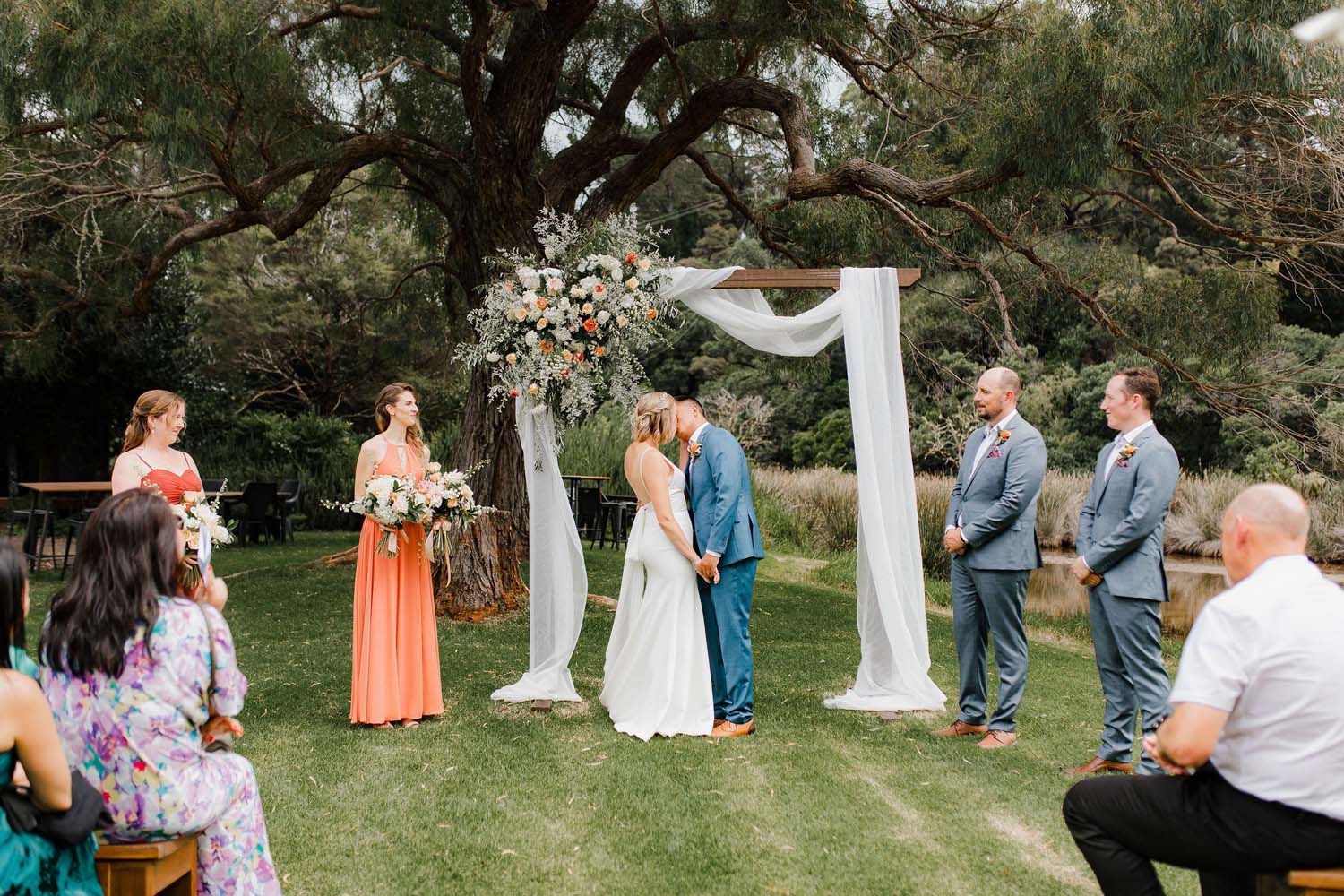 Gorgeous Outdoor Wedding at Tawharanui Lodge