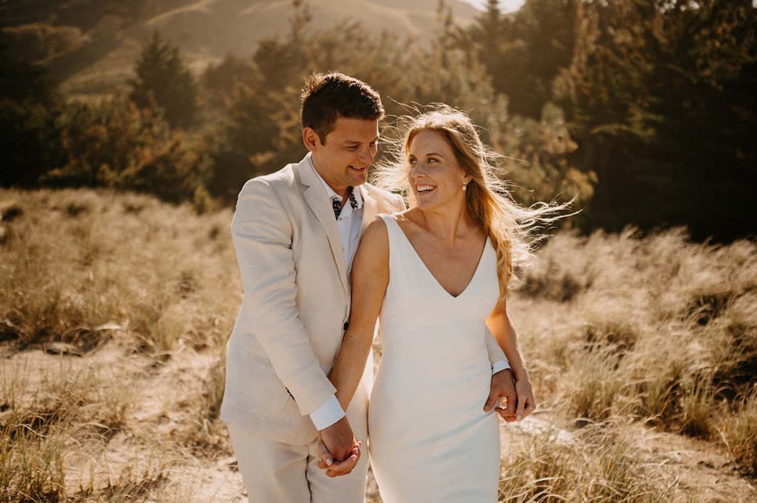 Stunning Sunny Beach Wedding in Gisborne