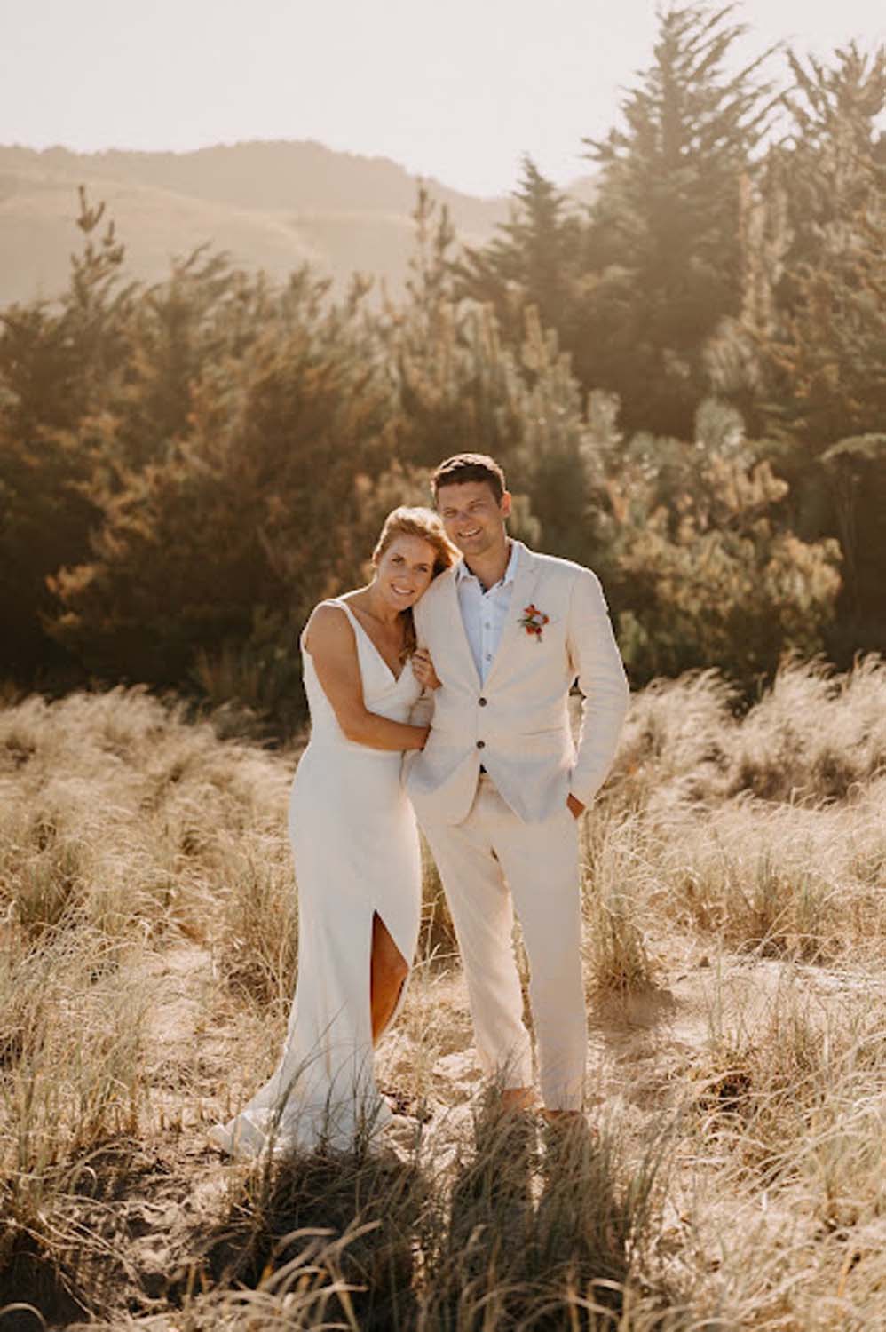 Stunning Sunny Beach Wedding in Gisborne