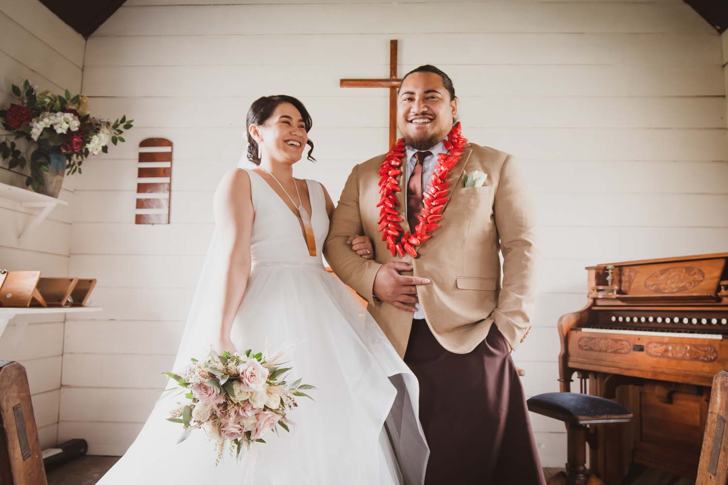 Beautiful Pasifika Church Wedding