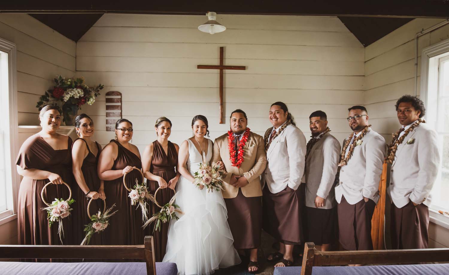 Beautiful Pasifika Church Wedding