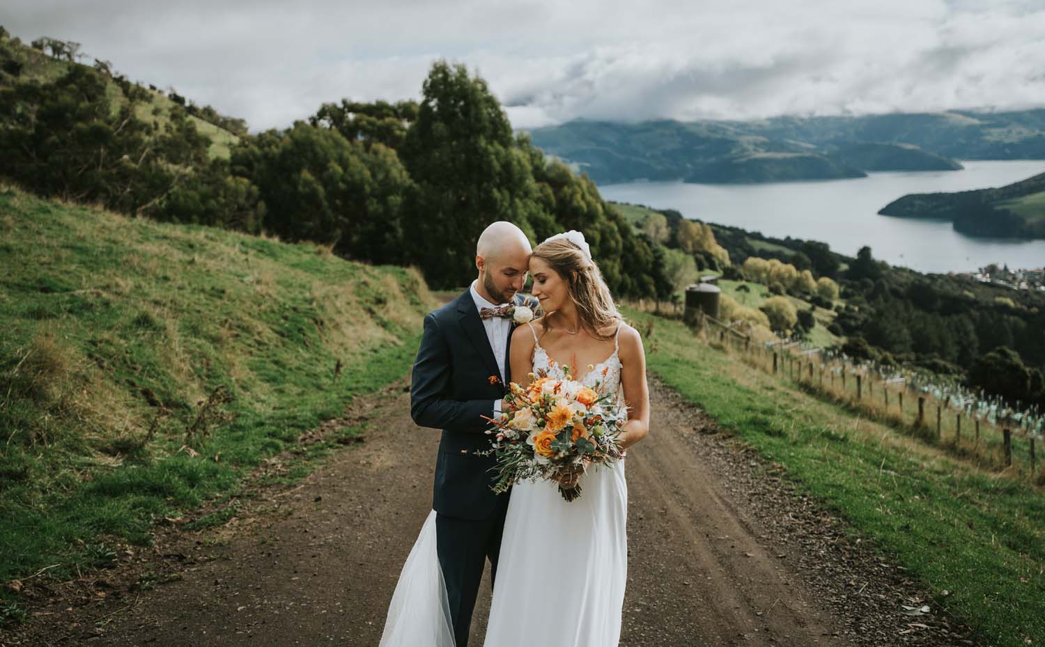 Magnificent Lodge Wedding in Akaroa