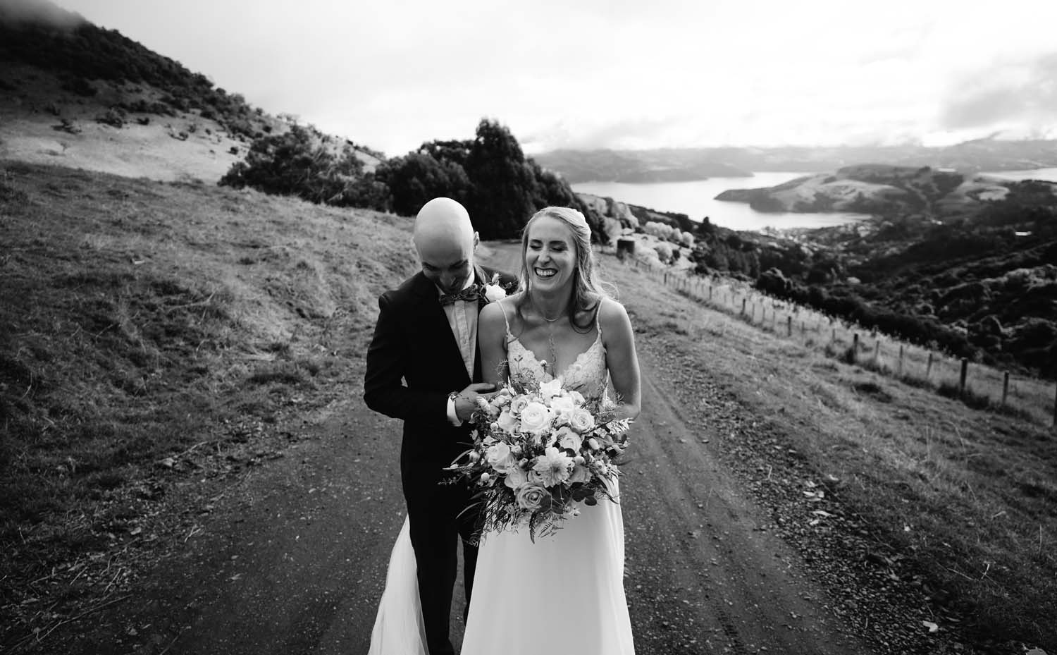 Magnificent Lodge Wedding in Akaroa