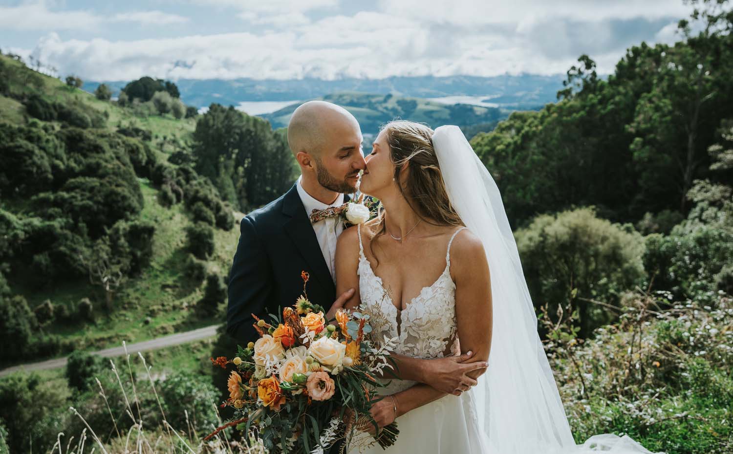 Magnificent Lodge Wedding in Akaroa