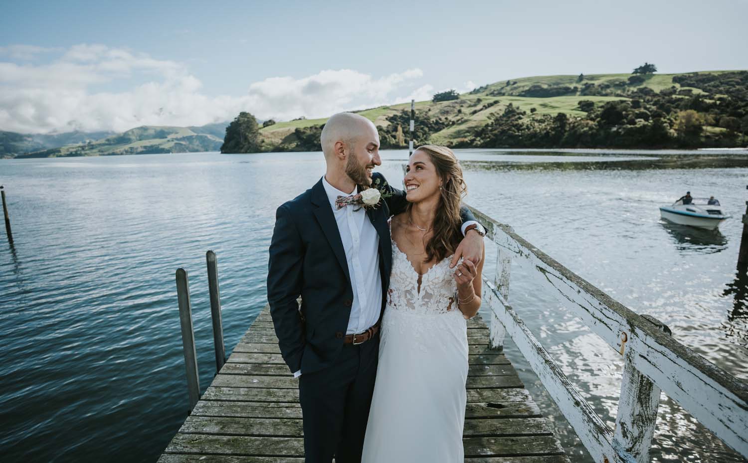 Magnificent Lodge Wedding in Akaroa