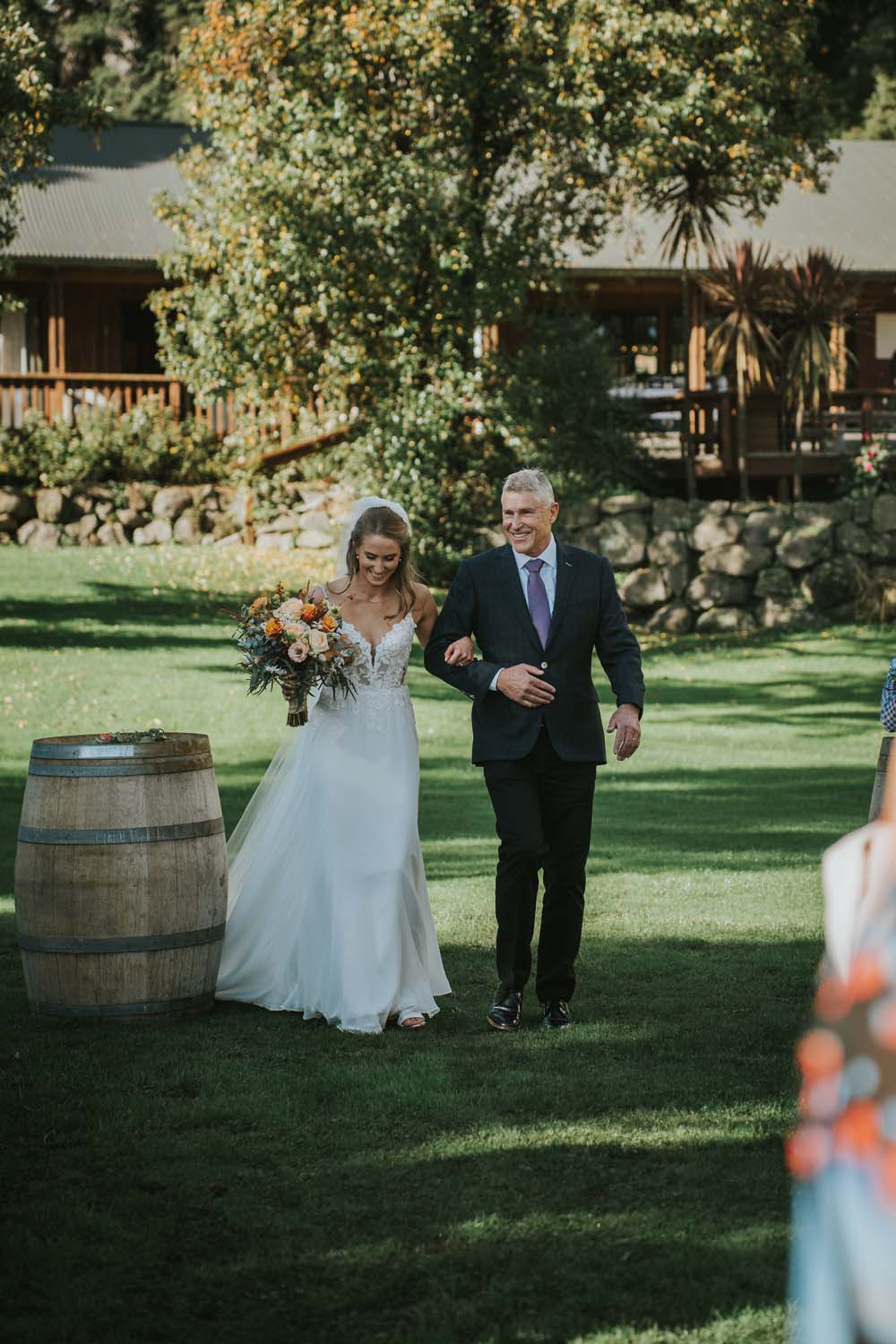 Magnificent Lodge Wedding in Akaroa