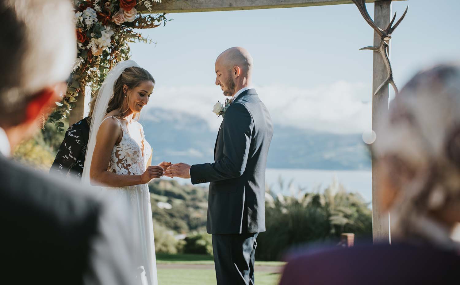 Magnificent Lodge Wedding in Akaroa