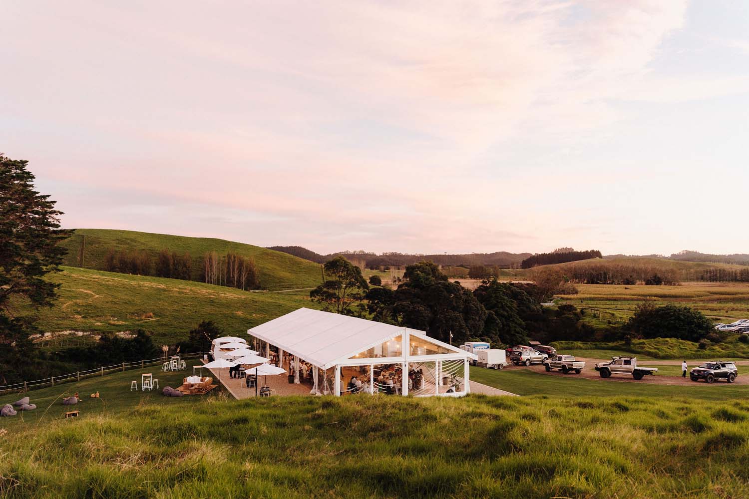 Dreamy and Fun Wedding at Baylys' Farm