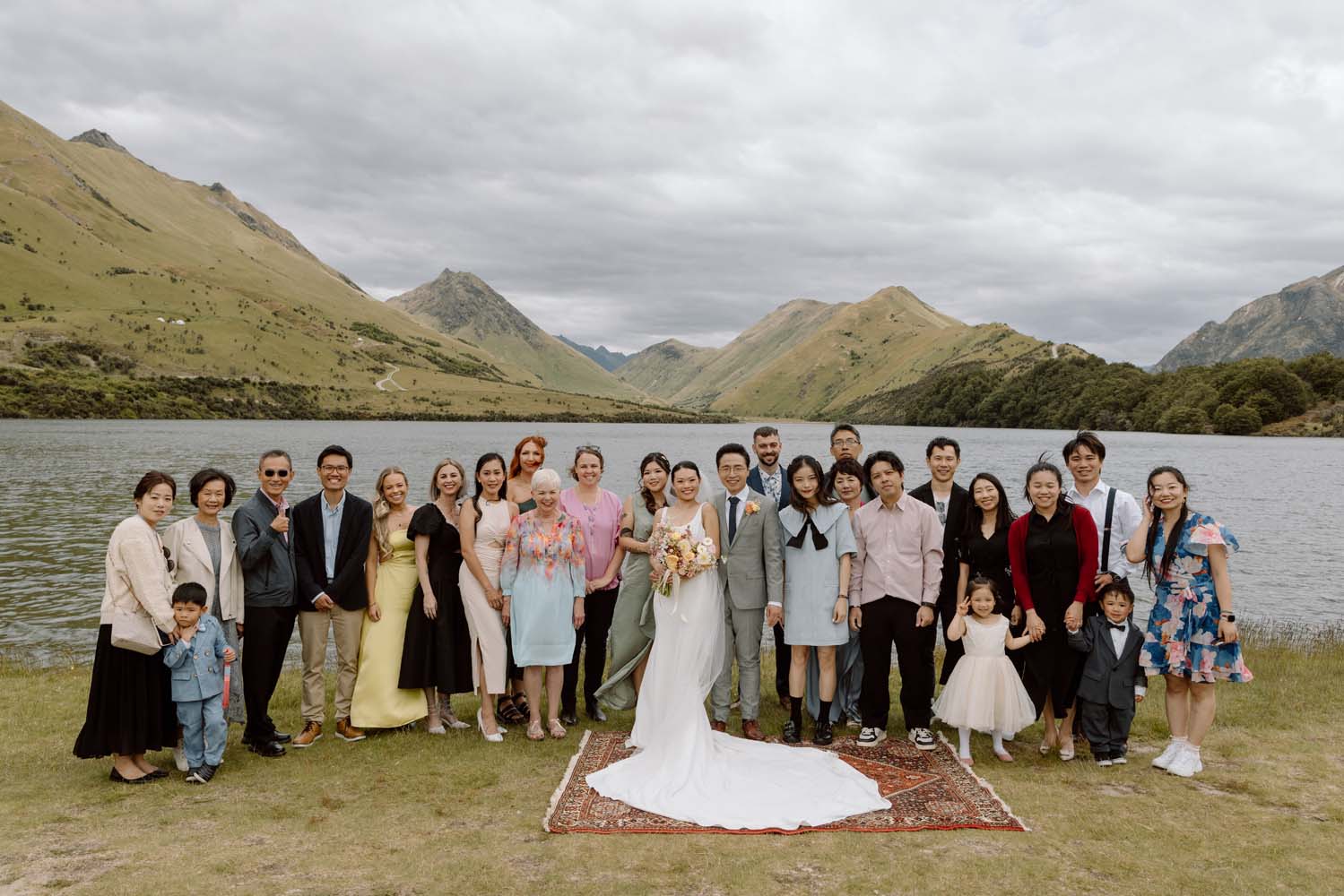 Picturesque Queenstown Lake Wedding