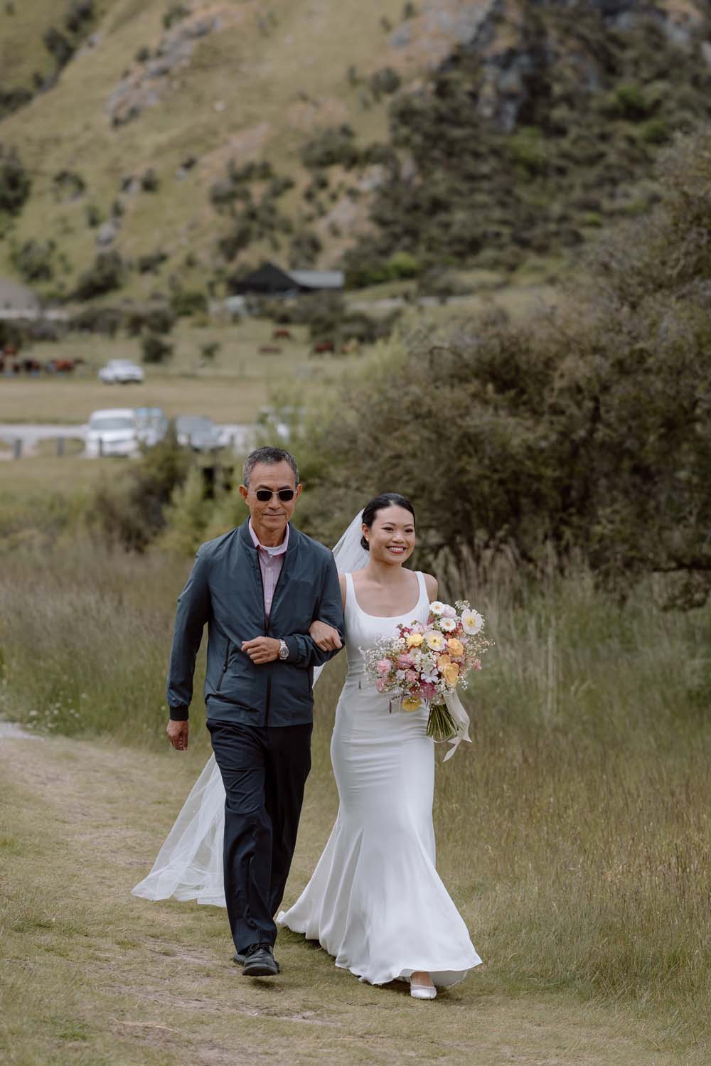 Picturesque Queenstown Lake Wedding