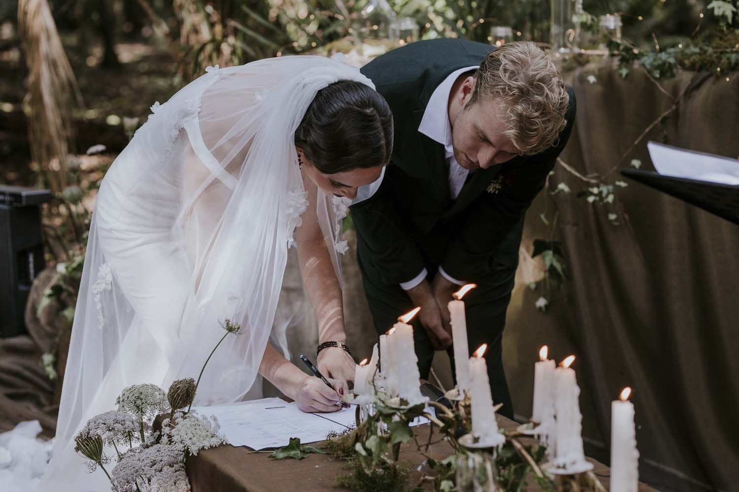 Whimsical Park Wedding in Auckland