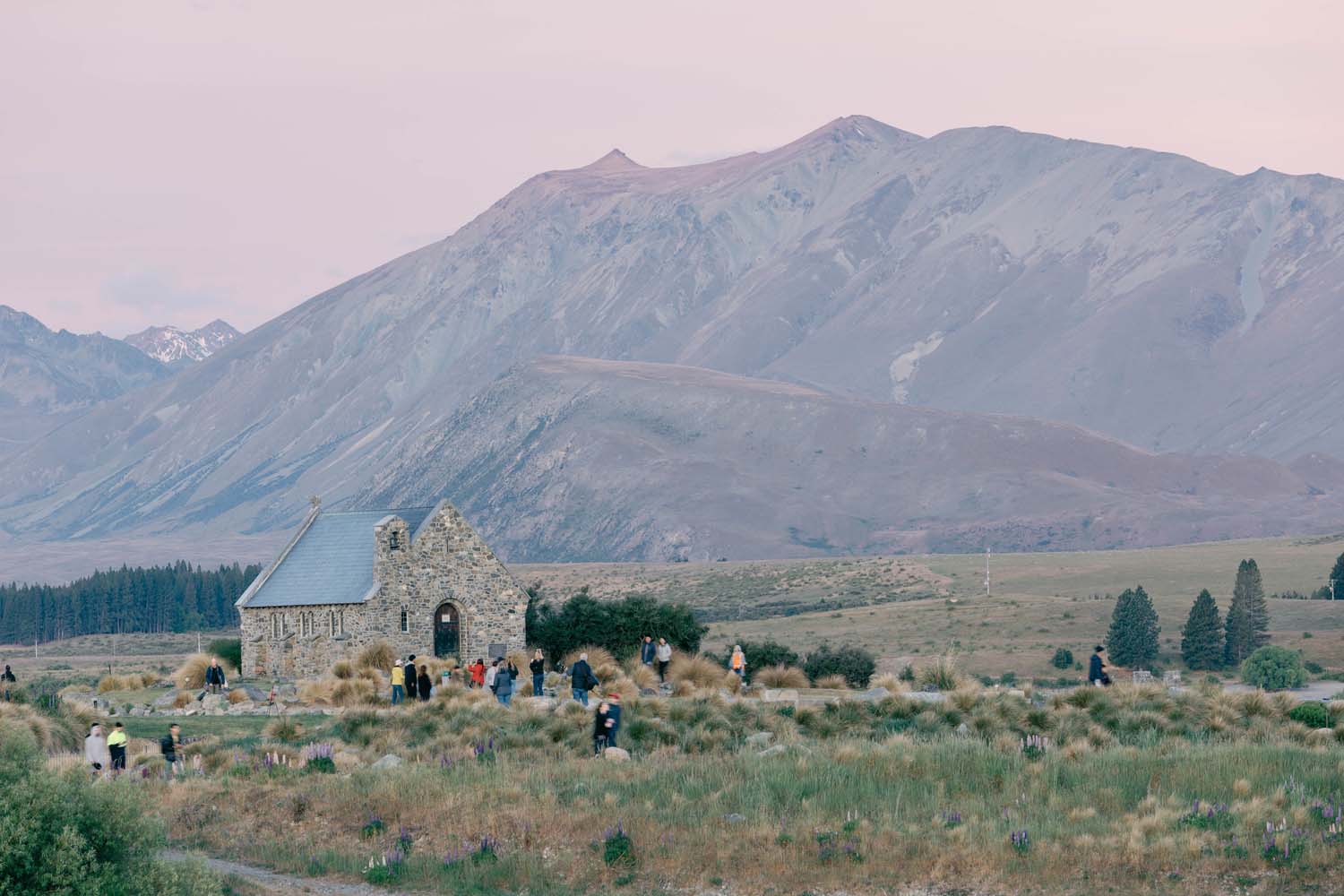 Breathtaking Church wedding at Lake Tekapo