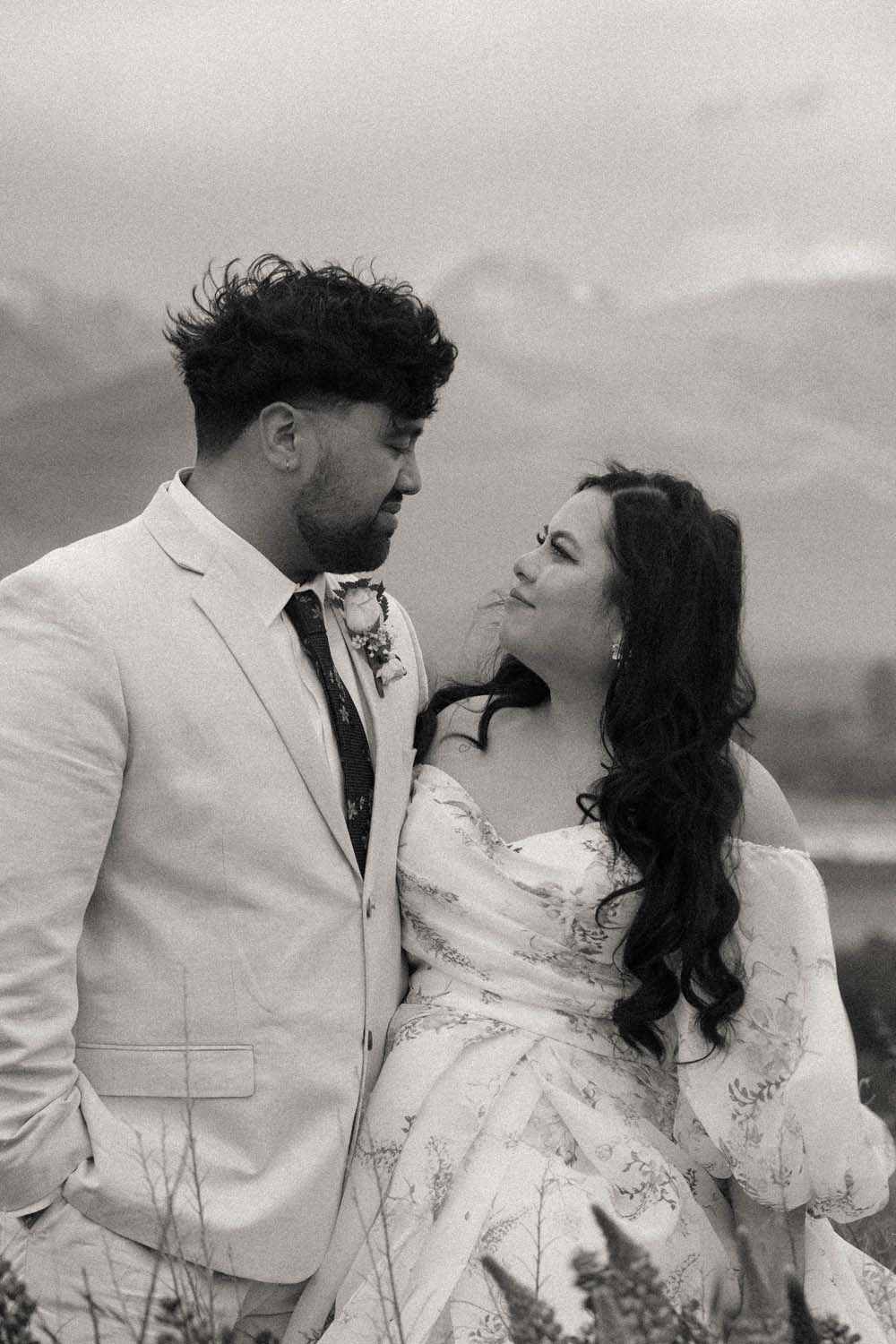 Breathtaking Church wedding at Lake Tekapo