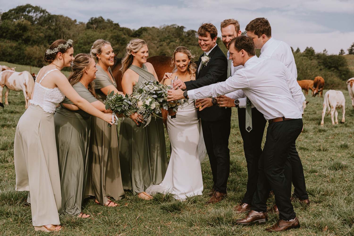 Mesmerising Farm Wedding in South Africa