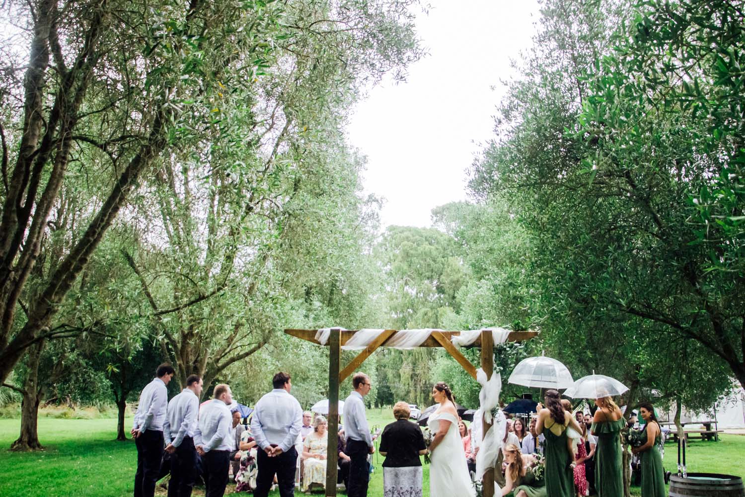 Beautiful Outdoor Wedding in Martinborough